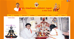 Desktop Screenshot of adishaktiappaji.org